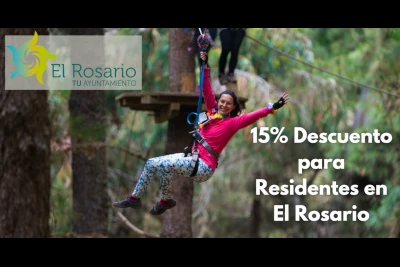 Tirolina Forestal Park Tenerife promocion exclusiva El Rosario