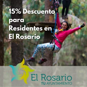 PROMOTION - 15% discount for residents of El Rosario