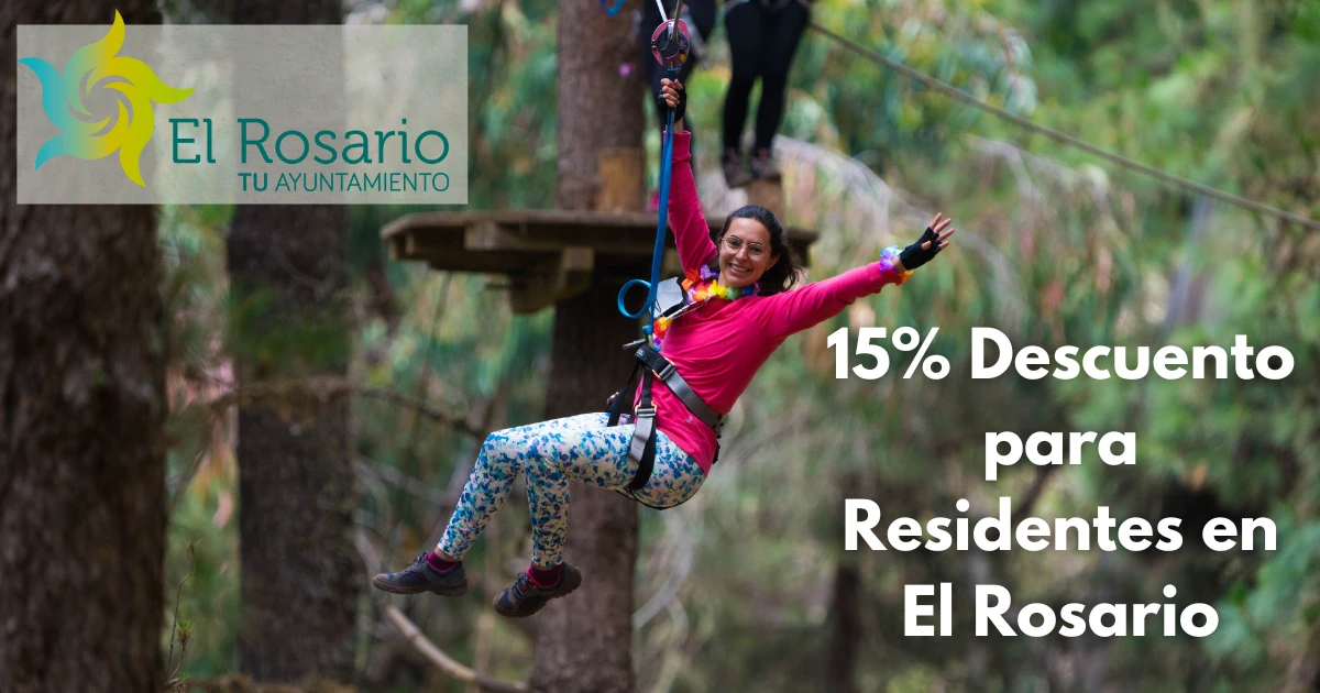 Tirolina Forestal Park Tenerife promocion exclusiva El Rosario Tirolina Forestal Park Tenerife promocion exclusiva El Rosario