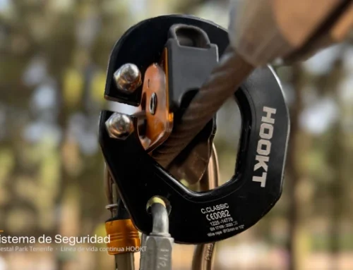 Forestal Park Tenerife estrena nueva línea de vida continua HOOKT